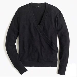 NWT J.Crew Faux-Wrap Top